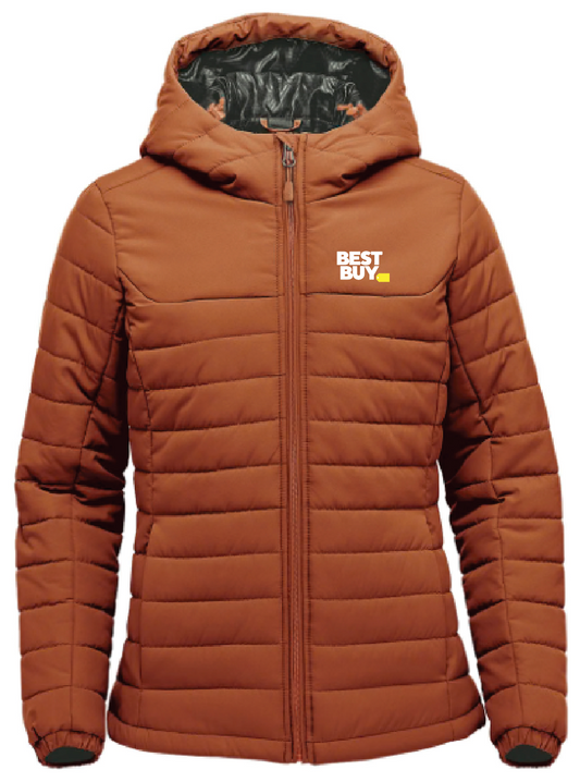 Sweat à capuche matelassé Nautilus pour femme
