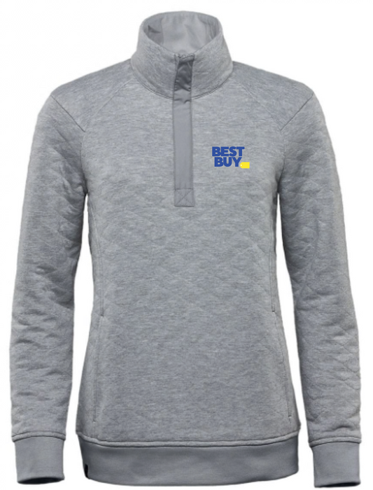 Pull thermique Montebello pour femme, fermeture éclair 1/4