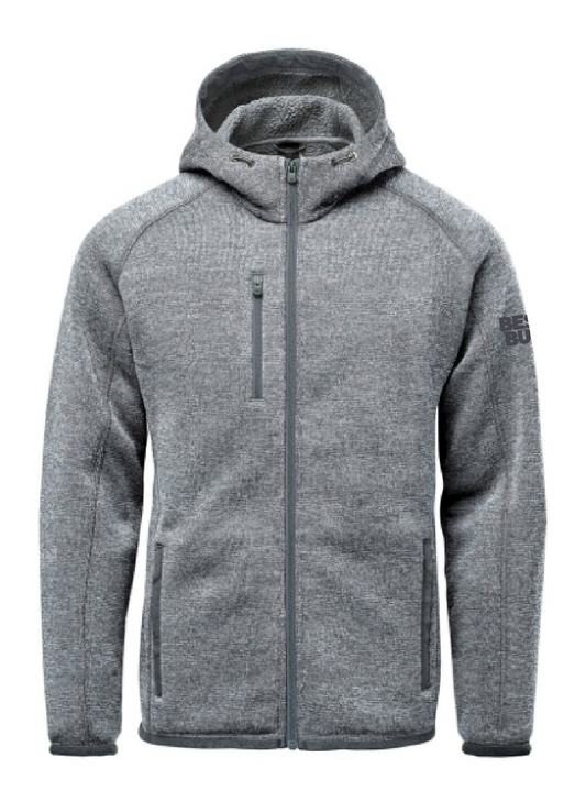 Sweat à capuche zippé en polaire Avalante pour homme