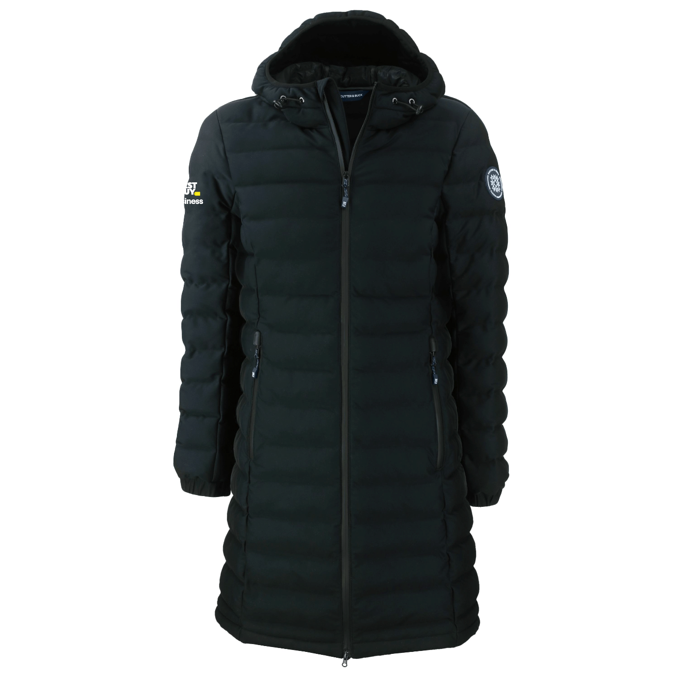 Doudoune longue isolée Cutter & Buck Mission Ridge Repreve Eco pour femme