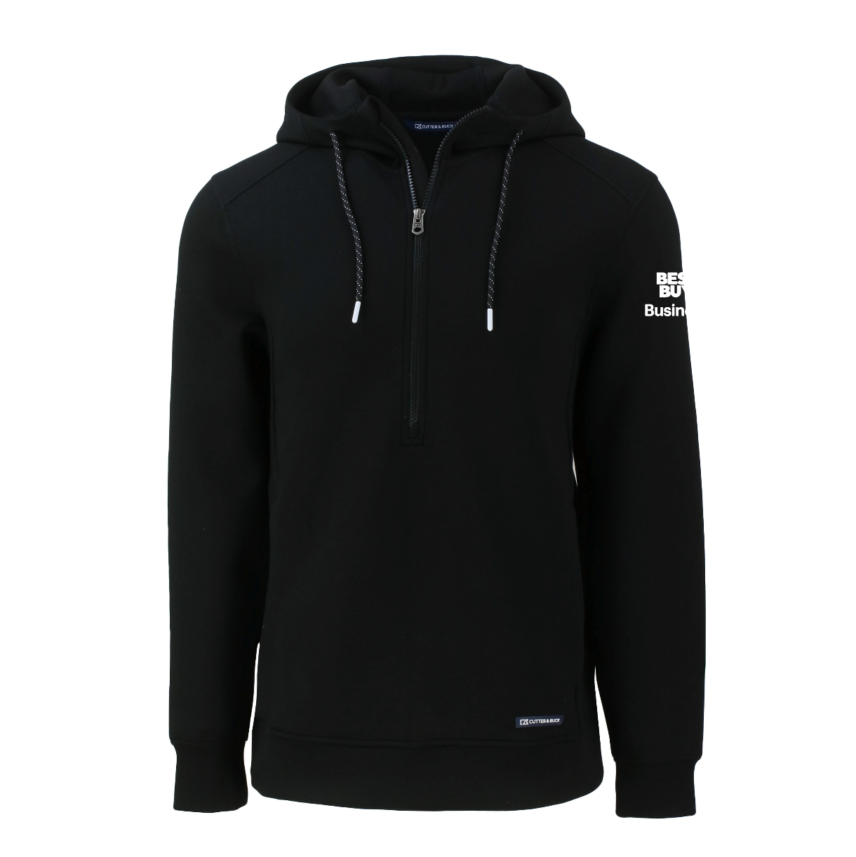 Pull à capuche demi-zip en tissu recyclé Roam Epic Versatility de Cutter & Buck pour homme
