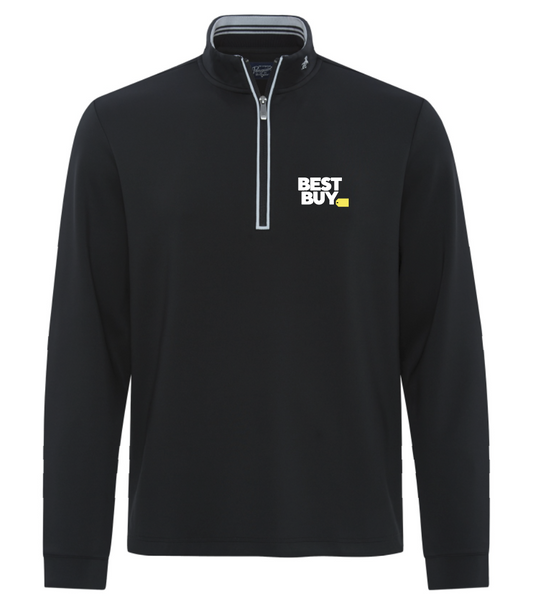 ORIGINAL PENGUIN® CLUBHOUSE MOCK ¼ ZIP PULLOVER