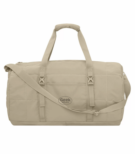 KOI® MATTE QUILTED BARREL DUFFEL. 27L