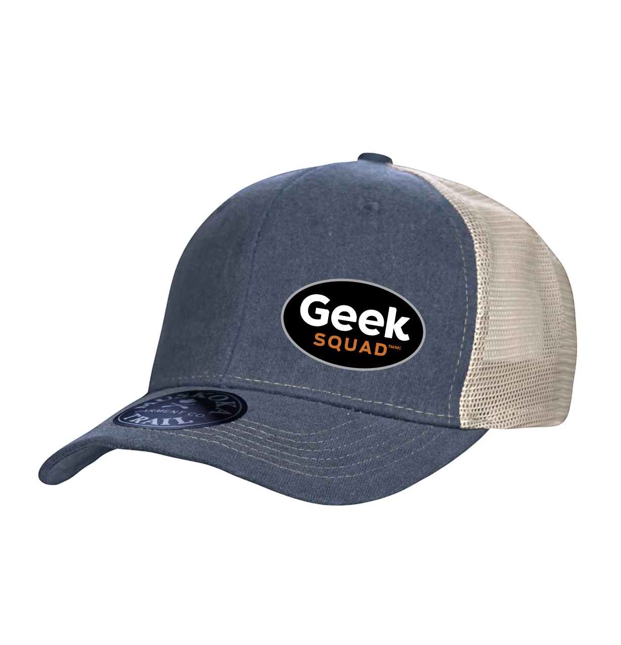 Navy/Khaki - Geek Squad - Full Color - Side