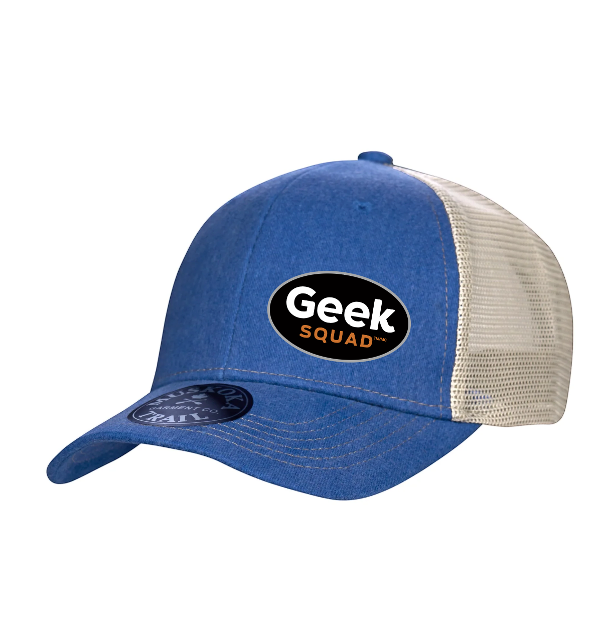 Royal/Khaki - Geek Squad - Full Color - Side