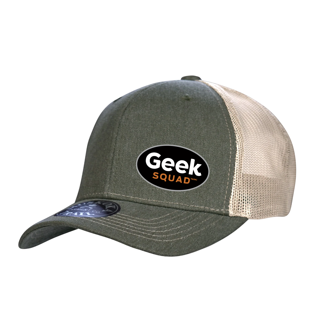 Sage Green/Khaki - Geek Squad - Full Color - Side