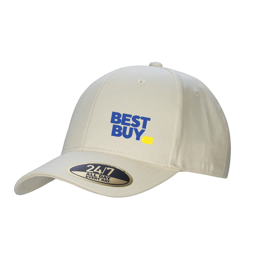 Valeur - Casquette en sergé de coton à fermeture pression