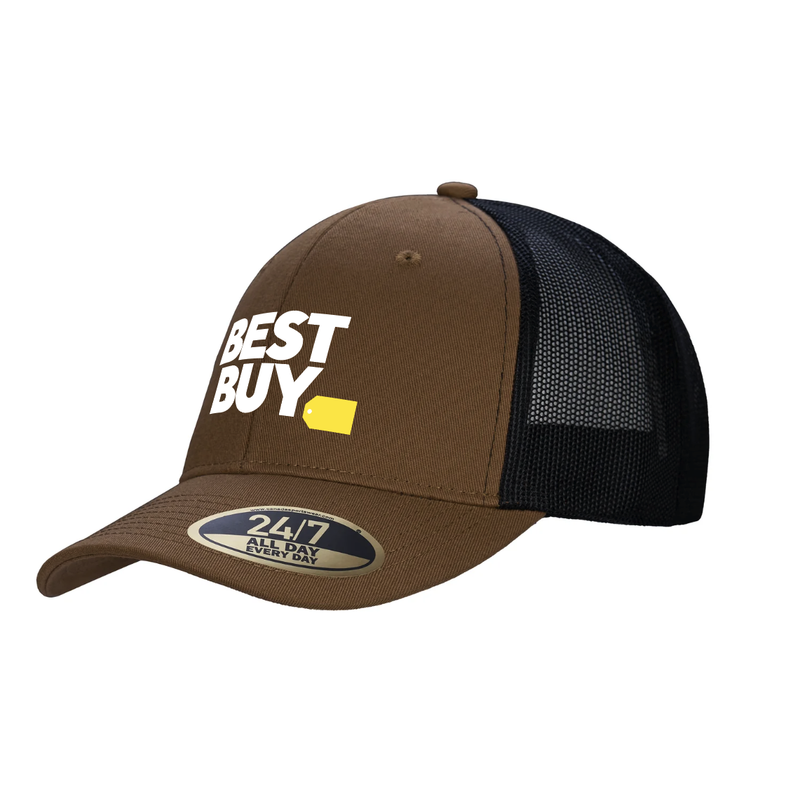 Casquette trucker à fermeture snapback