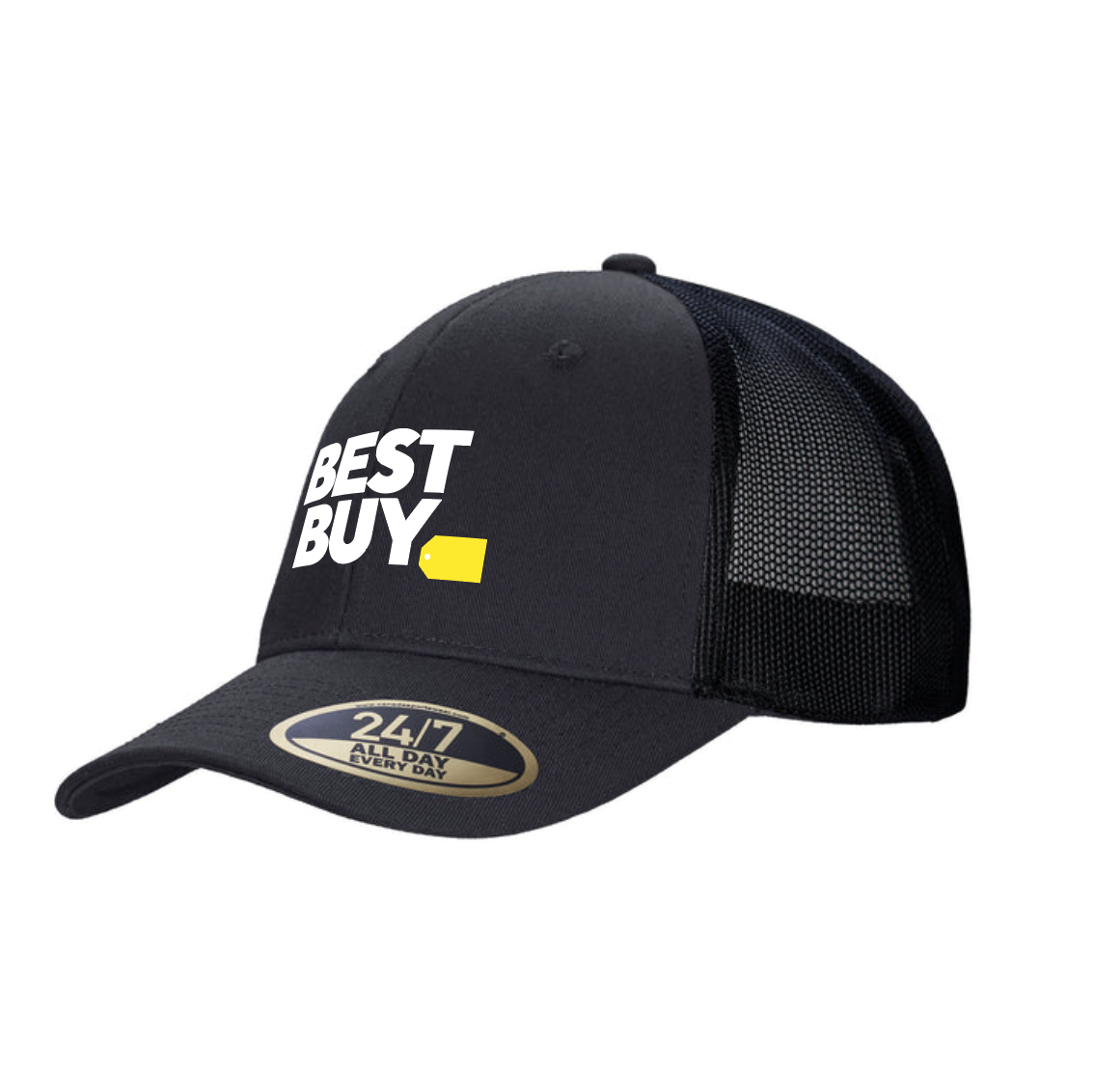 Casquette trucker à fermeture snapback