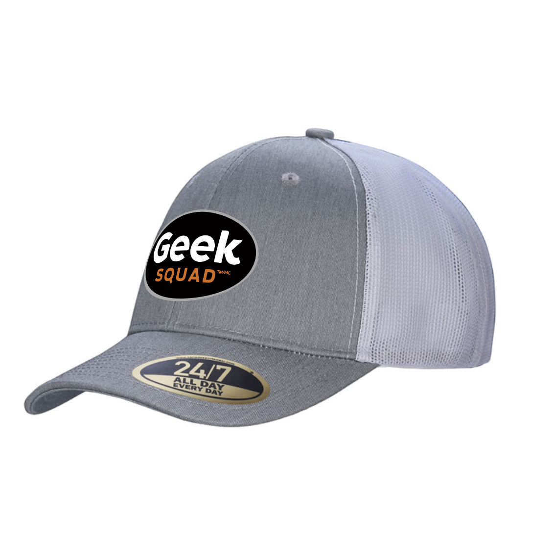 Casquette trucker à fermeture snapback