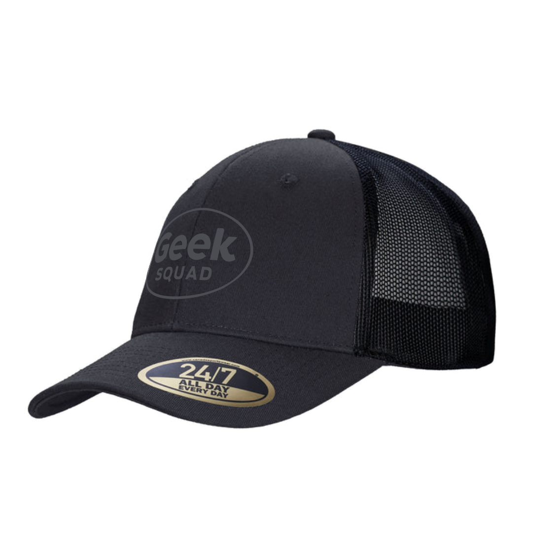 Casquette trucker à fermeture snapback