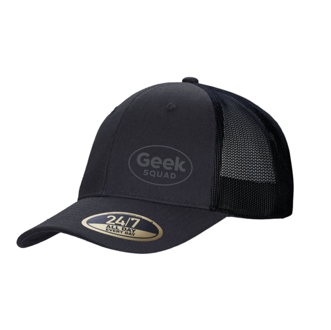 Casquette trucker à fermeture snapback