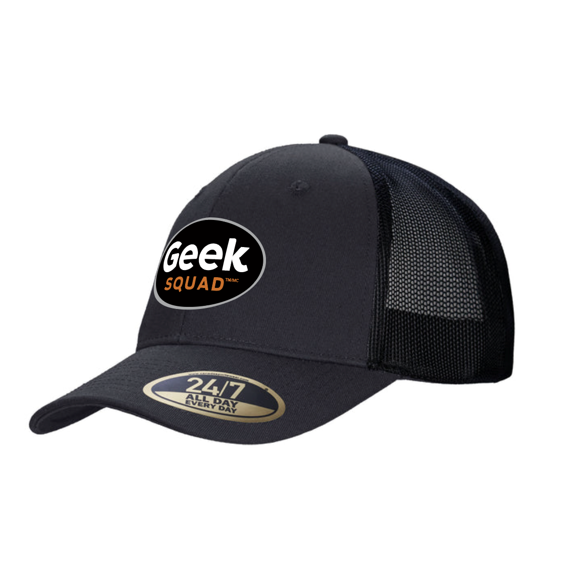 Casquette trucker à fermeture snapback