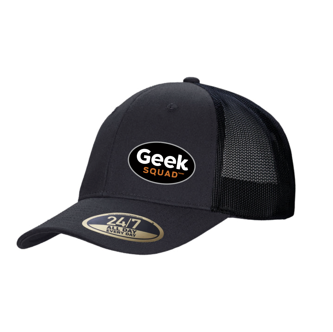 Casquette trucker à fermeture snapback