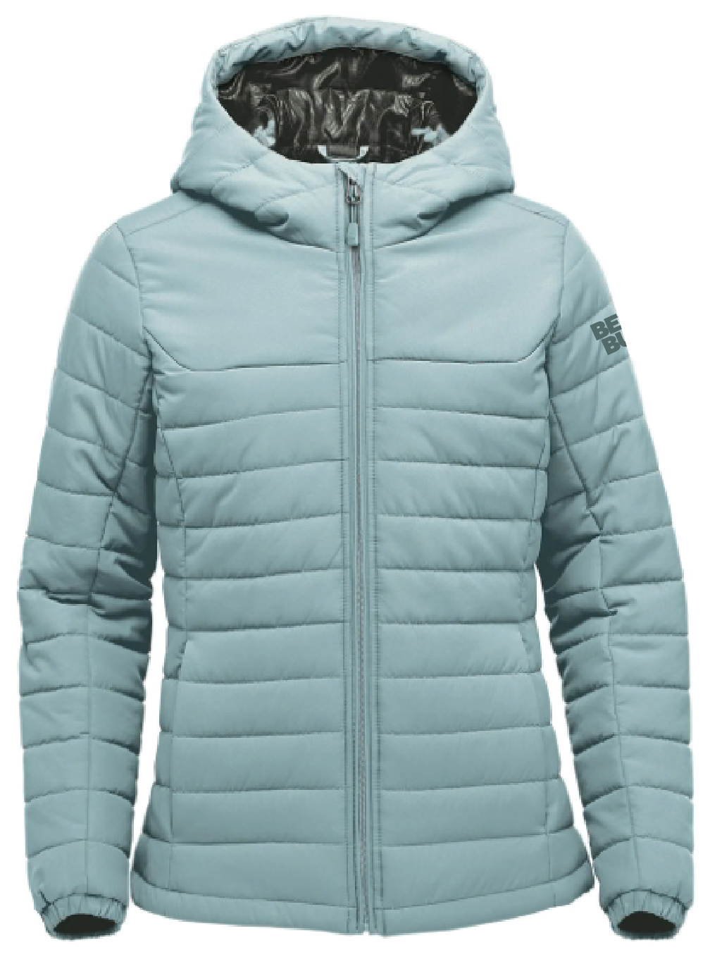 Sweat à capuche matelassé Nautilus pour femme