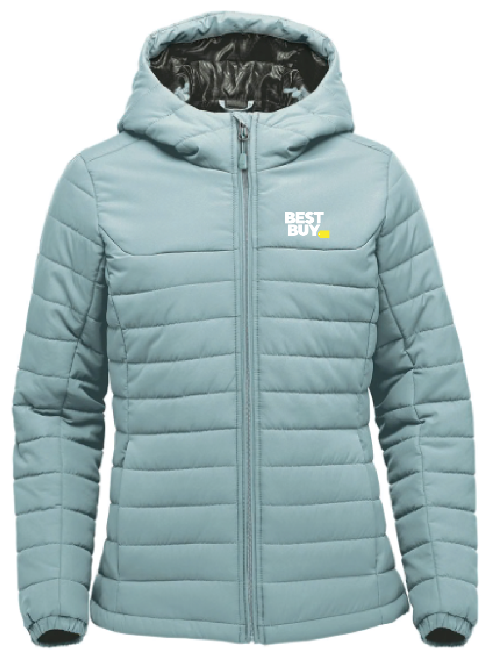 Sweat à capuche matelassé Nautilus pour femme