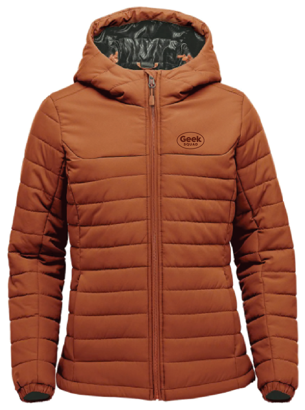 Sweat à capuche matelassé Nautilus pour femme