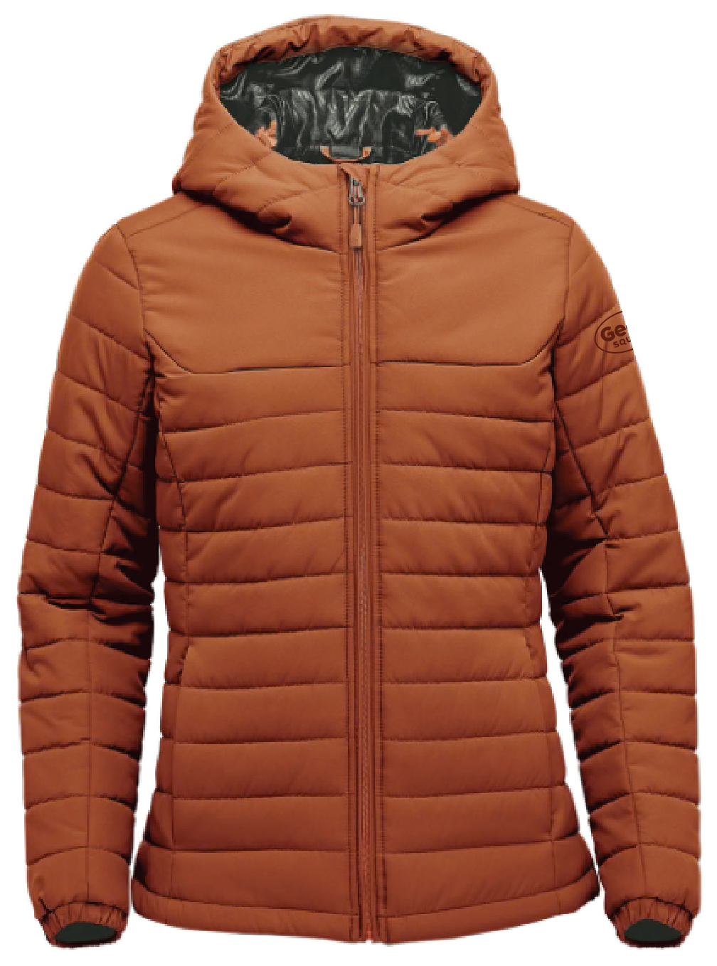Sweat à capuche matelassé Nautilus pour femme
