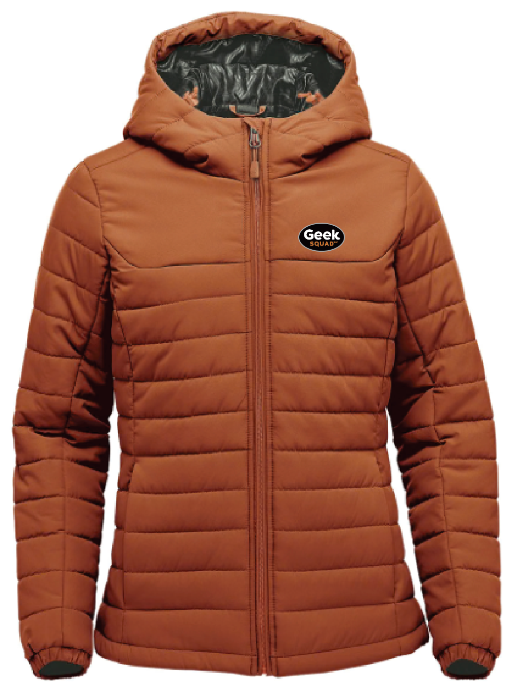 Sweat à capuche matelassé Nautilus pour femme