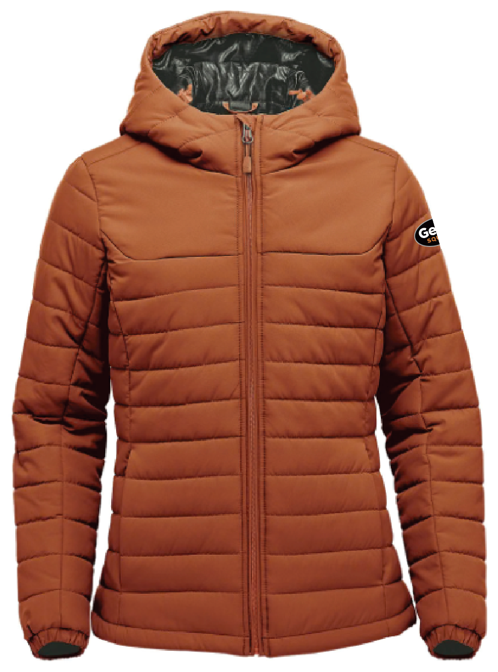 Sweat à capuche matelassé Nautilus pour femme