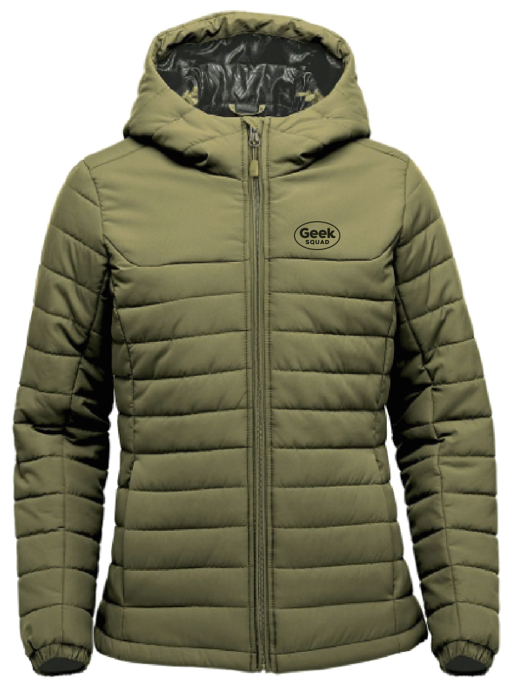 Sweat à capuche matelassé Nautilus pour femme
