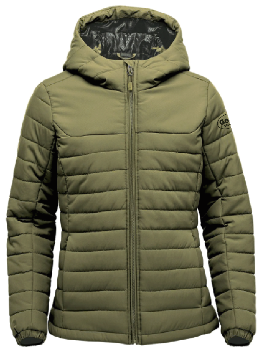 Sweat à capuche matelassé Nautilus pour femme
