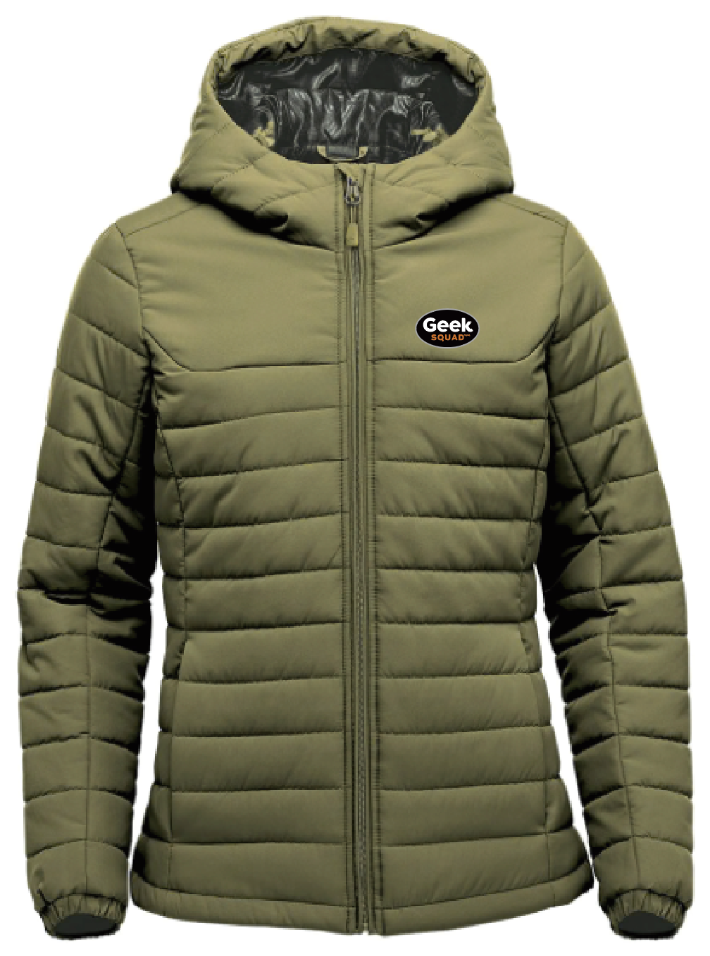 Sweat à capuche matelassé Nautilus pour femme