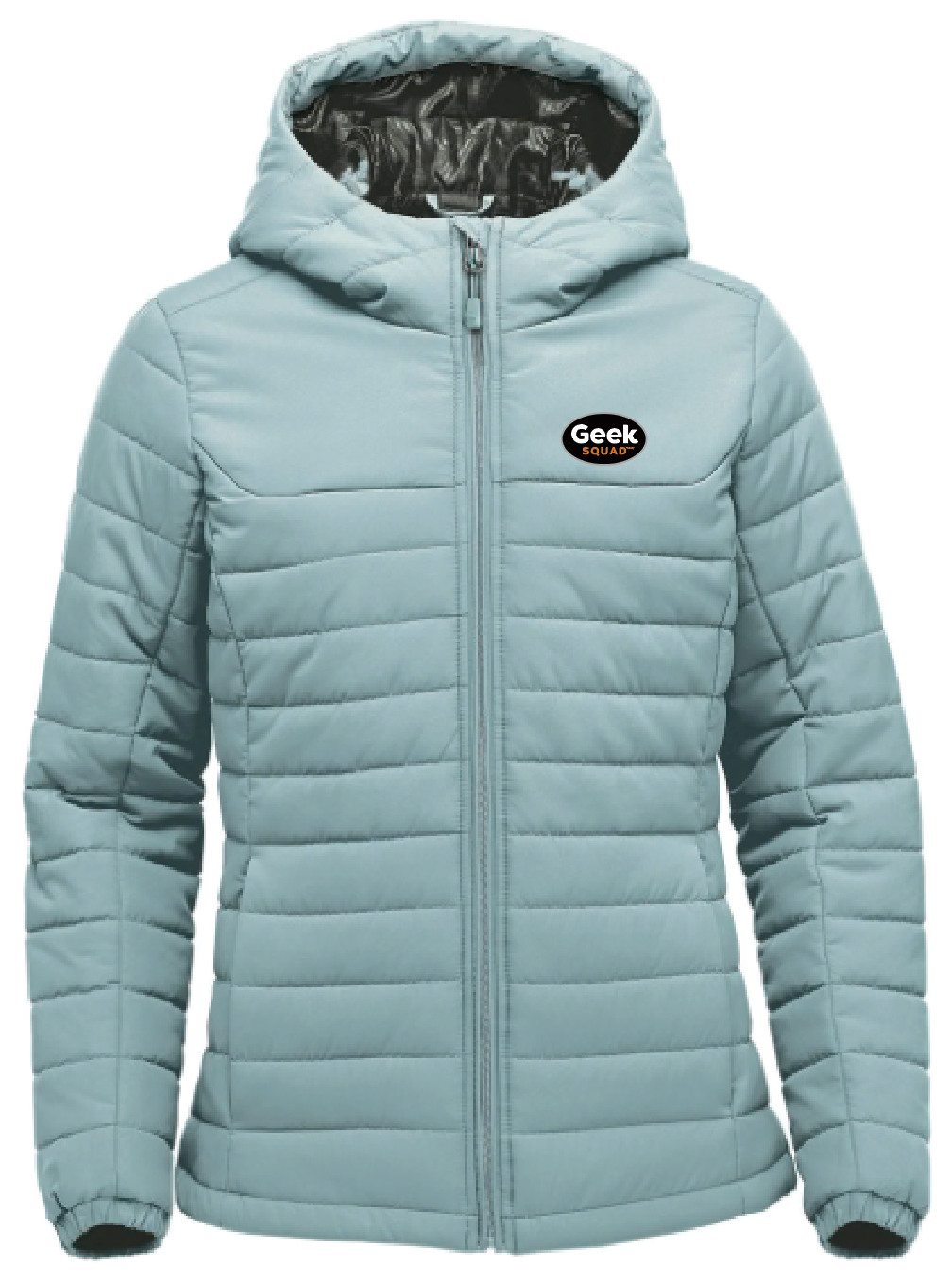 Sweat à capuche matelassé Nautilus pour femme