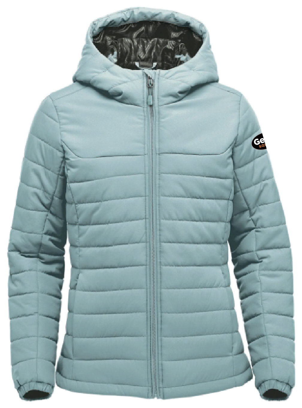 Sweat à capuche matelassé Nautilus pour femme