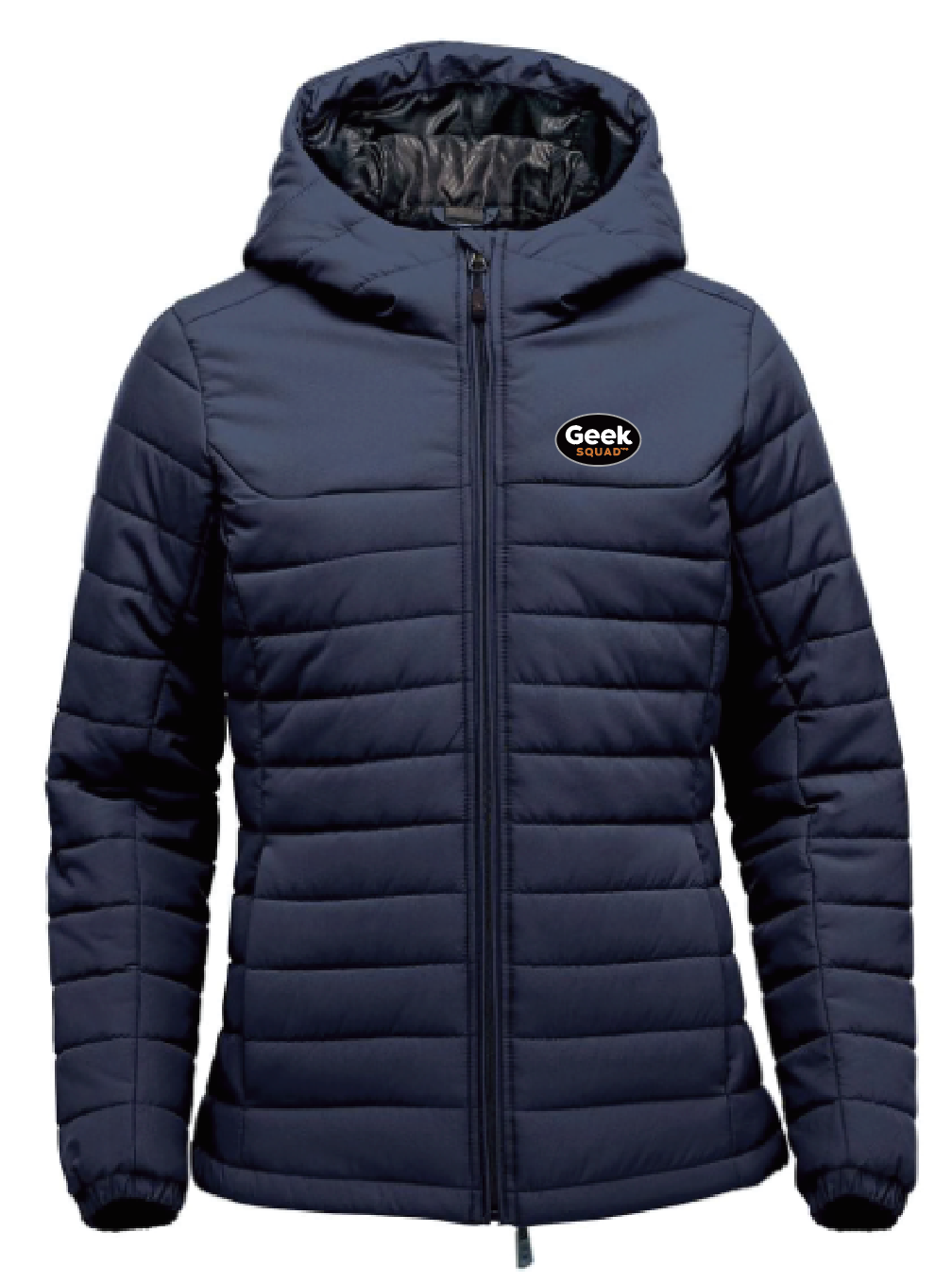 Sweat à capuche matelassé Nautilus pour femme