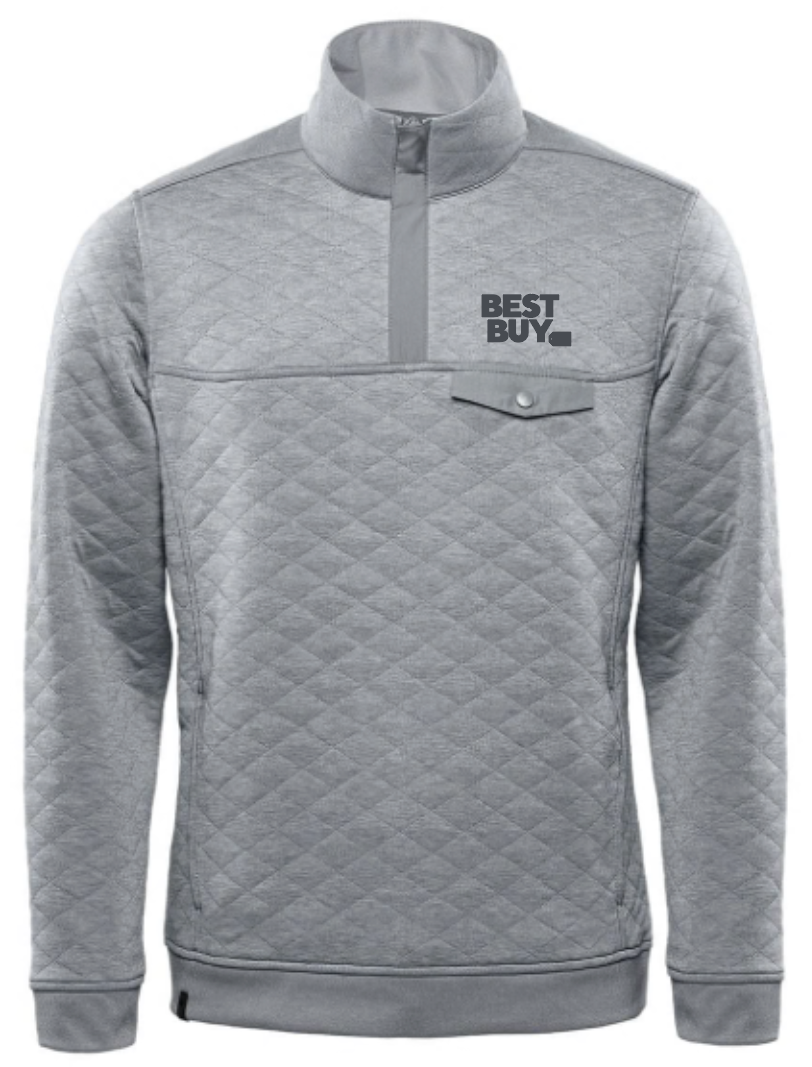 Pull thermique Montebello pour homme, fermeture éclair 1/4