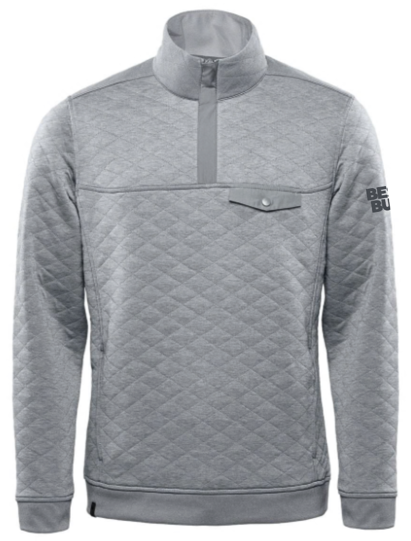 Pull thermique Montebello pour homme, fermeture éclair 1/4