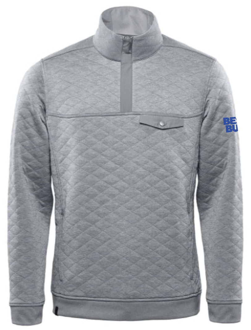 Pull thermique Montebello pour homme, fermeture éclair 1/4