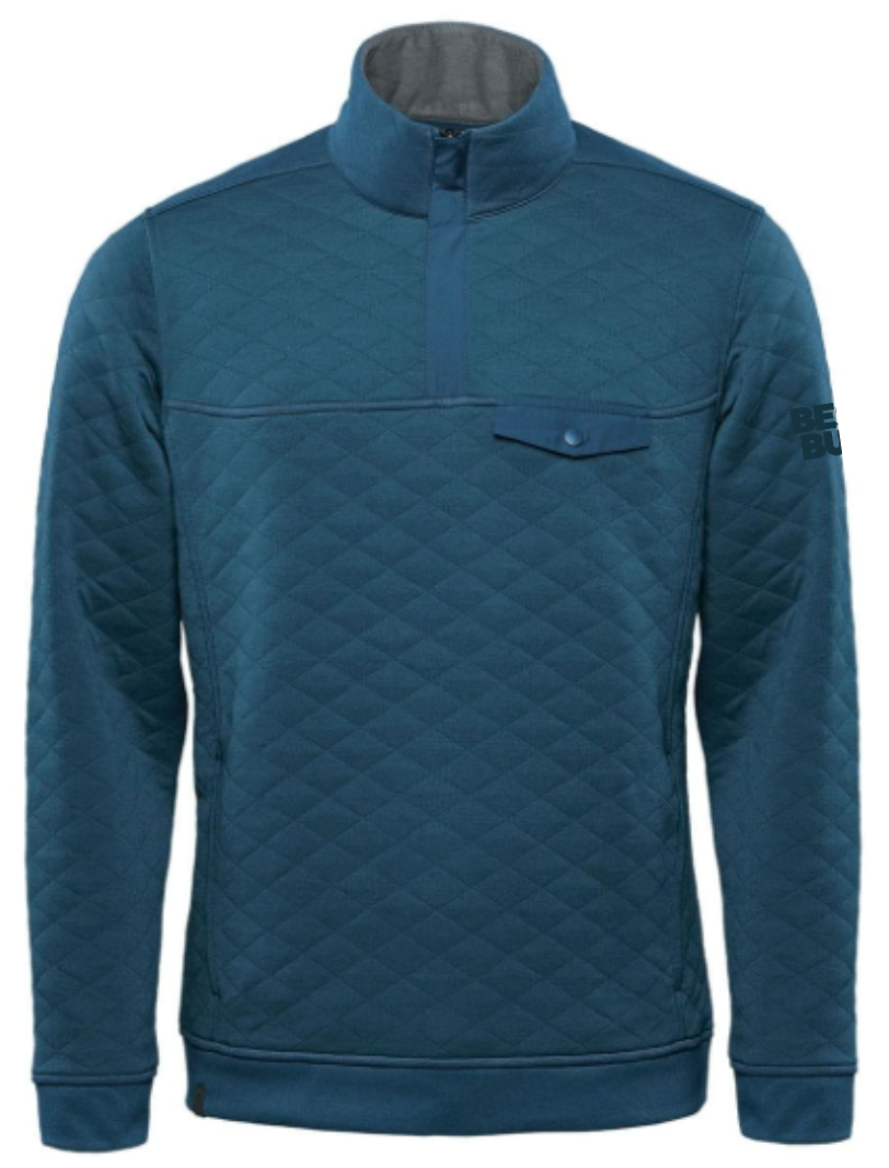 Pull thermique Montebello pour homme, fermeture éclair 1/4
