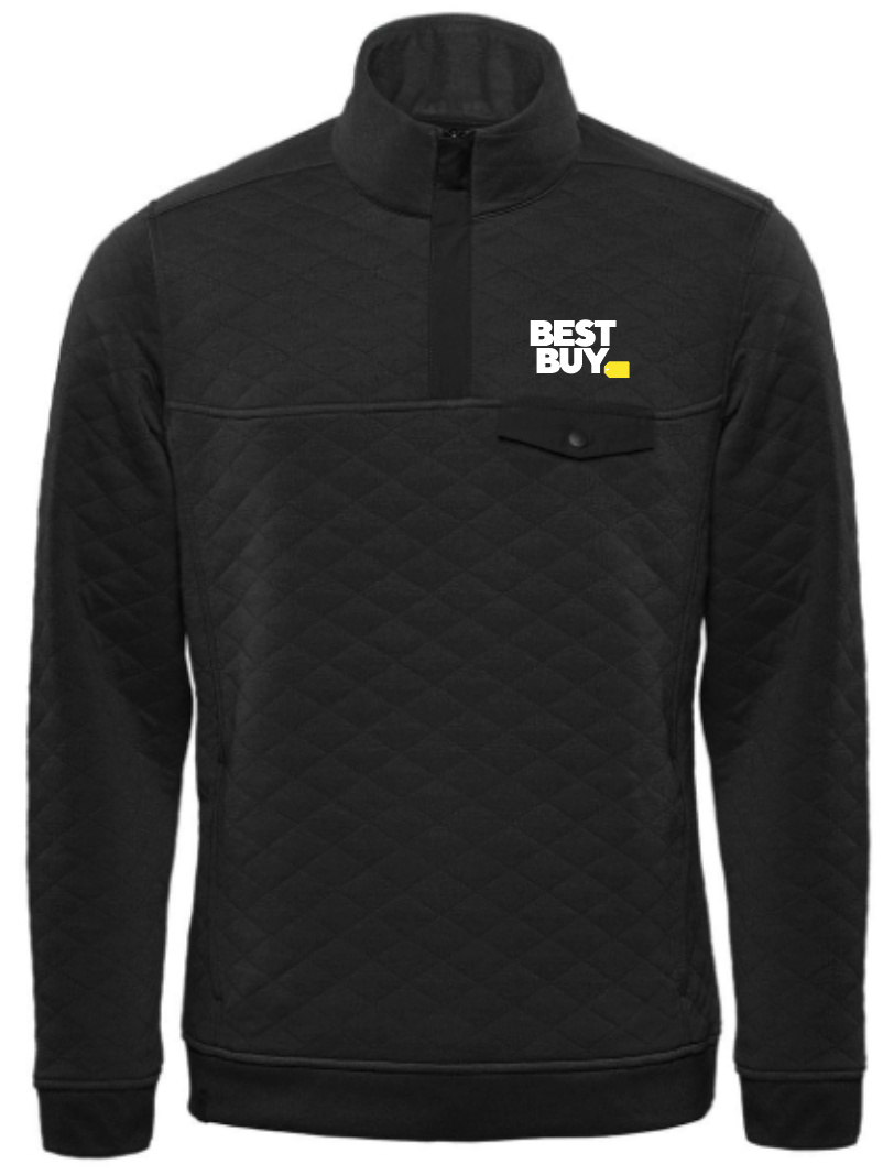 Pull thermique Montebello pour homme, fermeture éclair 1/4