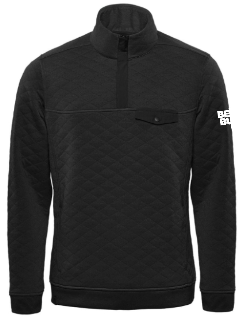 Pull thermique Montebello pour homme, fermeture éclair 1/4