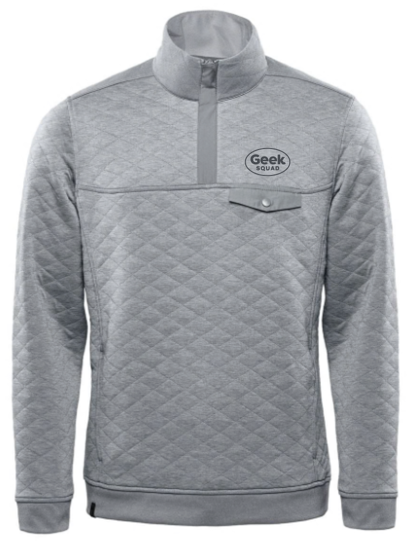 Pull thermique Montebello pour homme, fermeture éclair 1/4