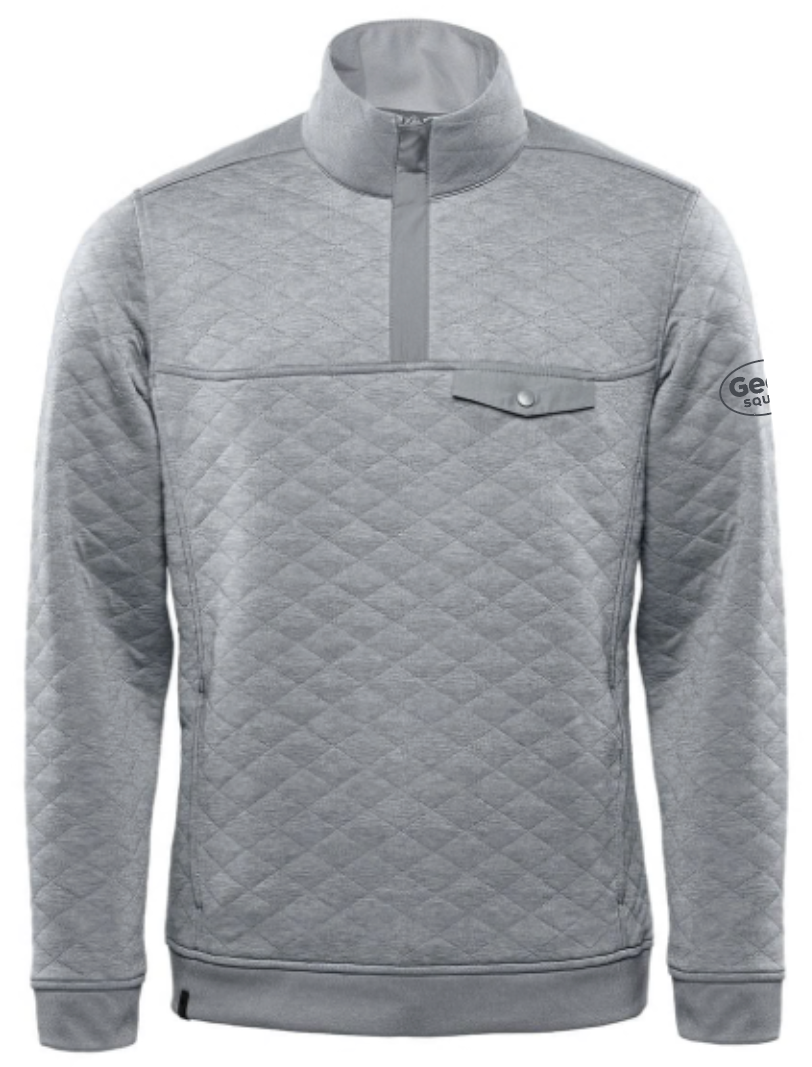 Pull thermique Montebello pour homme, fermeture éclair 1/4