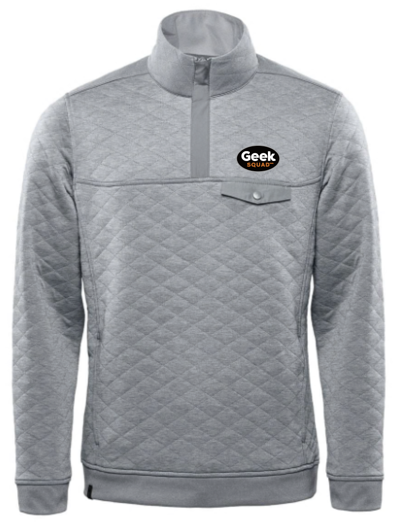 Pull thermique Montebello pour homme, fermeture éclair 1/4