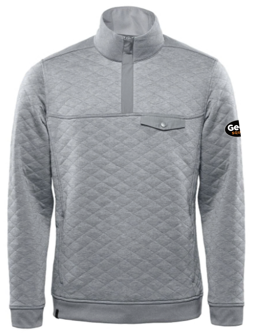Pull thermique Montebello pour homme, fermeture éclair 1/4