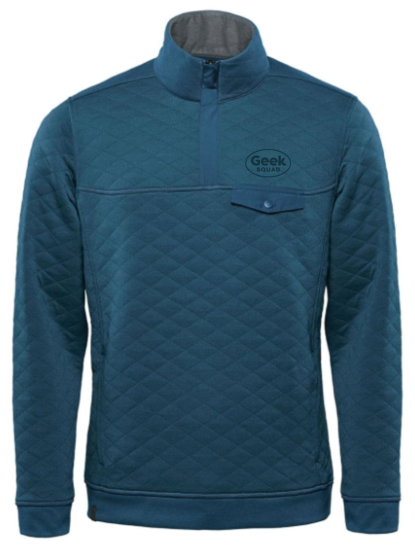 Pull thermique Montebello pour homme, fermeture éclair 1/4