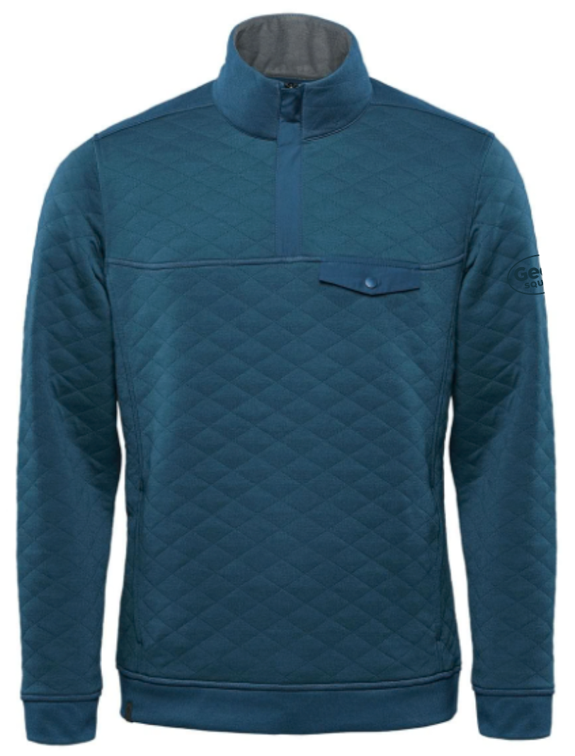 Pull thermique Montebello pour homme, fermeture éclair 1/4