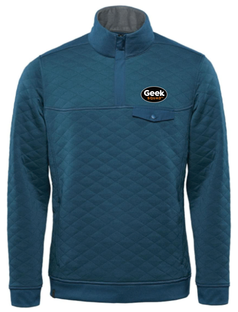 Pull thermique Montebello pour homme, fermeture éclair 1/4