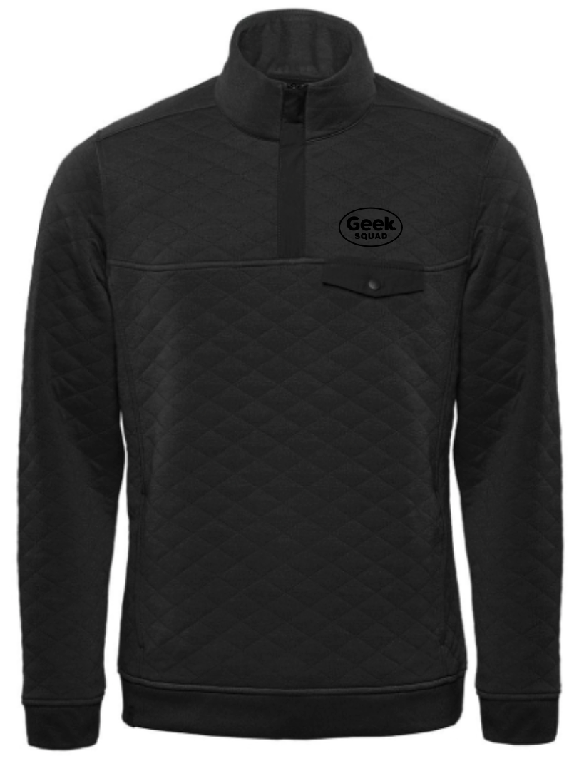 Pull thermique Montebello pour homme, fermeture éclair 1/4