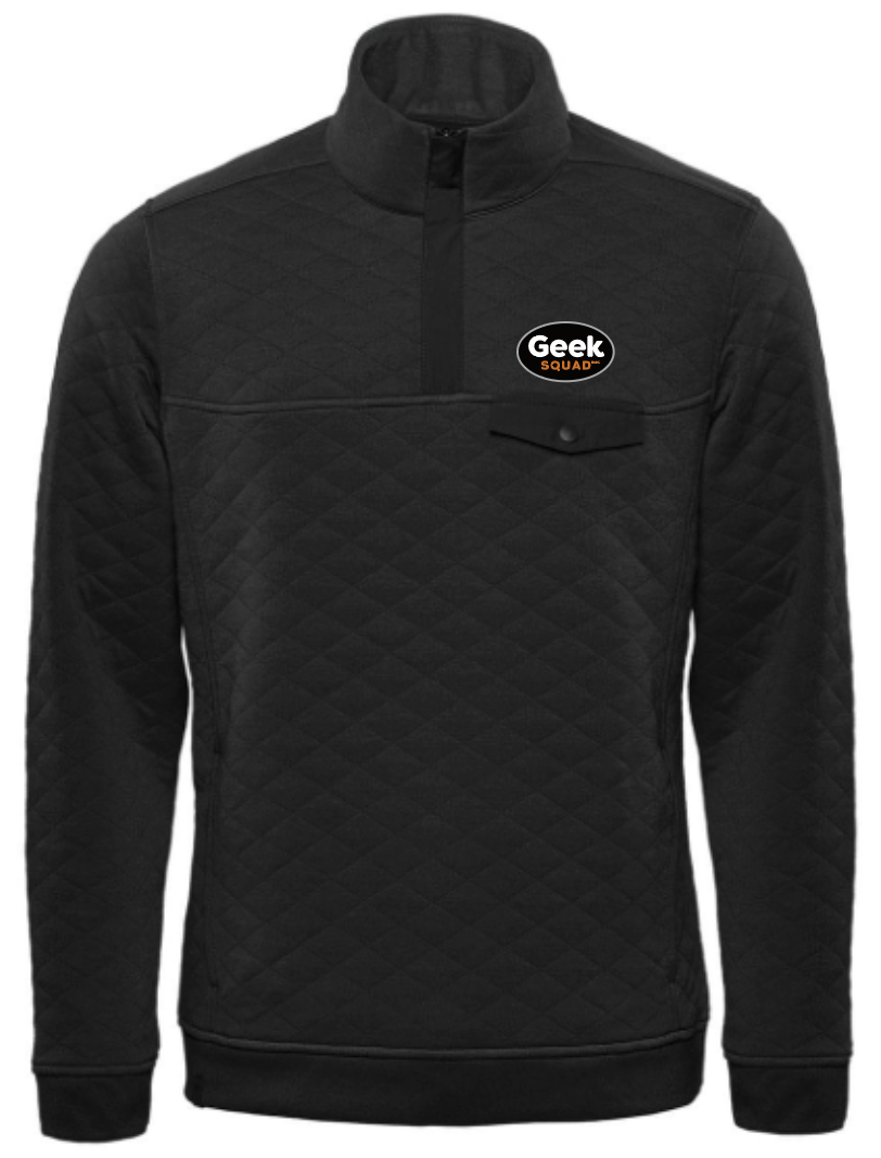 Pull thermique Montebello pour homme, fermeture éclair 1/4