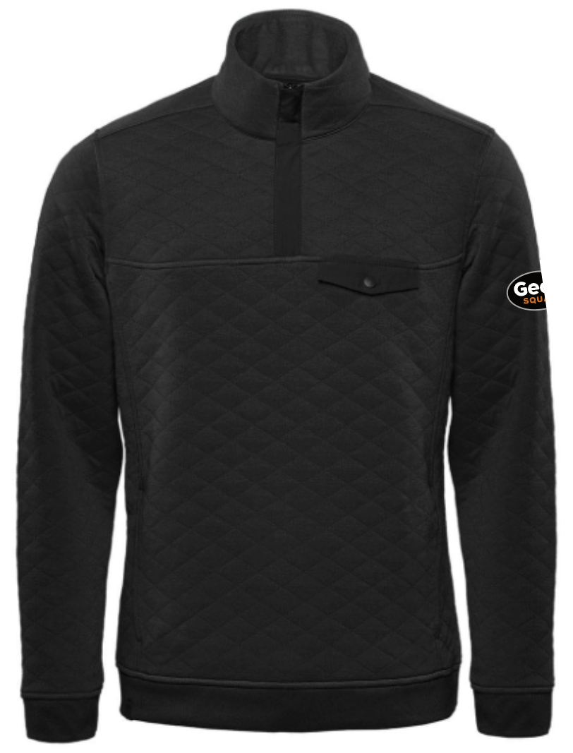 Pull thermique Montebello pour homme, fermeture éclair 1/4