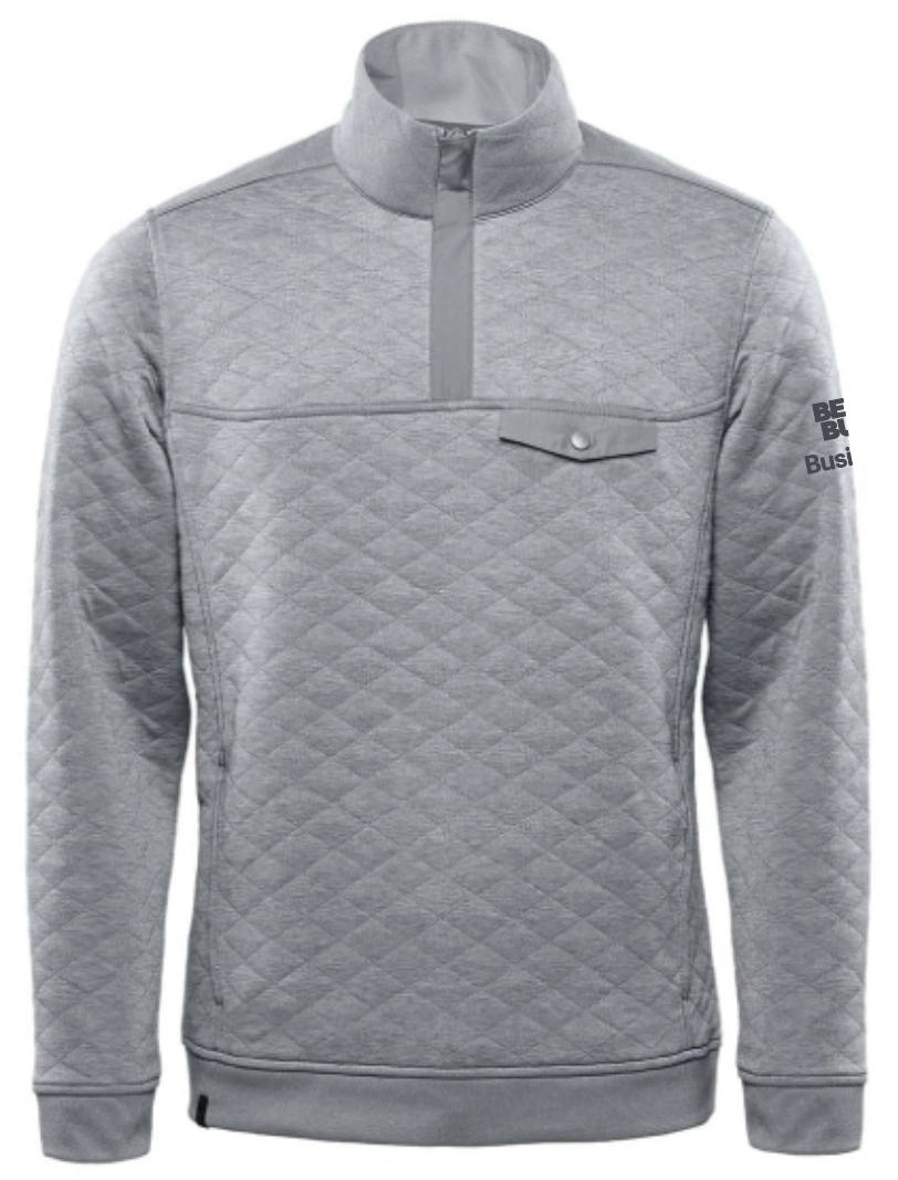 Pull thermique Montebello pour homme, fermeture éclair 1/4
