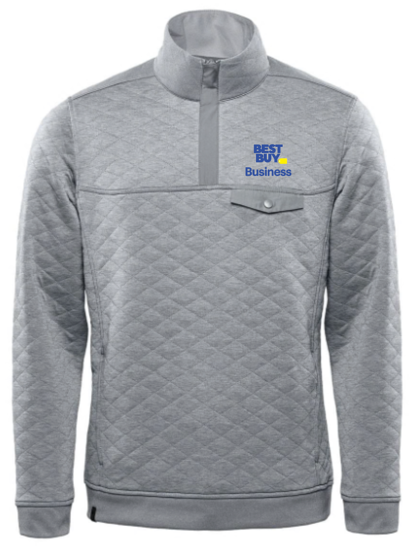 Pull thermique Montebello pour homme, fermeture éclair 1/4
