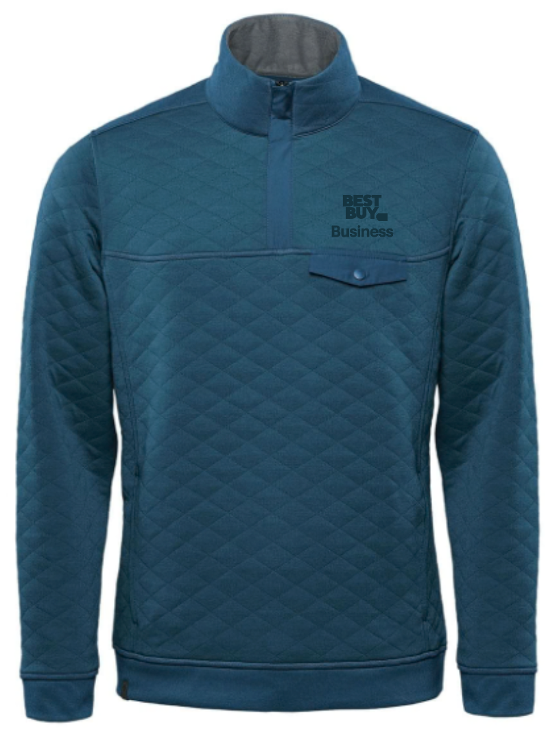 Pull thermique Montebello pour homme, fermeture éclair 1/4