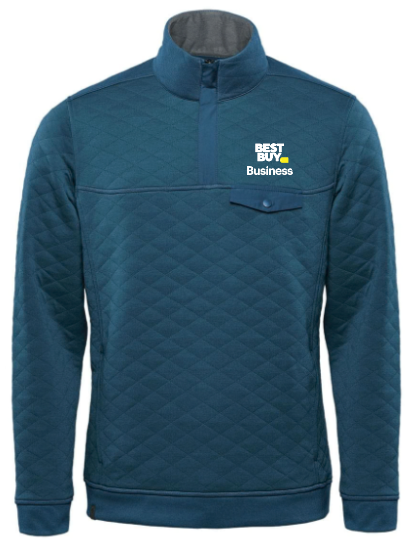 Pull thermique Montebello pour homme, fermeture éclair 1/4